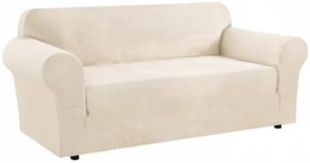H.VERSAILTEX Stretch Sofa Covers for 3 Cushion Couch Covers Sofa Slipcovers f...