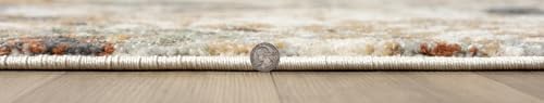 Keen Home Design Abstract Non-Shedding Area Rug, Soft Thick Pile, 4x6