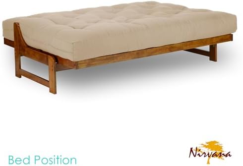 Nirvana Futons Arden Futon Set - Full Size Futon Frame with Mattress Included...