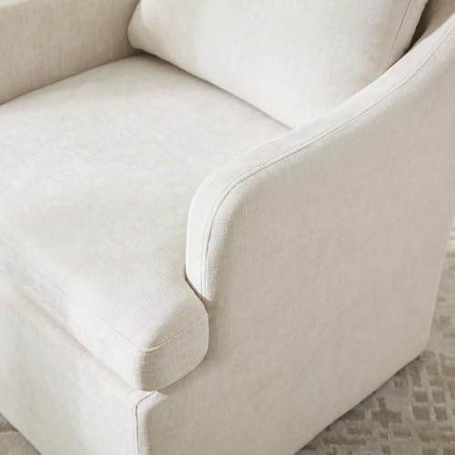 VKNOW Upholstered Dining Chairs, Dining Room Chairs with Casters