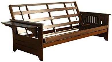 Kodiak Furniture Phoenix Futon in Black Finish, Full, Fairbanks Evergreen