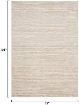 SAFAVIEH Vision Area Rug 6x9, Modern Tonal Cream VSN606F