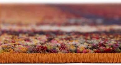 Rugs.com Hyacinth Collection Rug – 5' x 8' Orange Medium Rug Perfect ...
