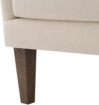 Merax 2Pcs High Wingback Accent Chair with Linen Upholstery, Mid-Century Mode...