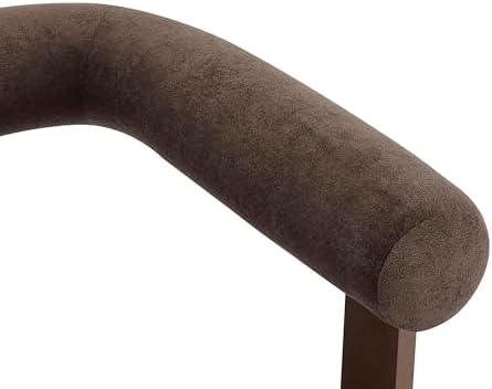 Christopher Knight Home Rones Modern Velvet Upholstered Accent Chair, Wooden ...