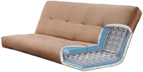 Kodiak Furniture Washington Queen Size Futon Frame with Storage Drawers - Woo...