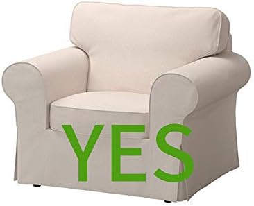 MASTERS OF COVERS Ektorp Armchair Cover for IKEA Ektorp Chair-Dark Ocean