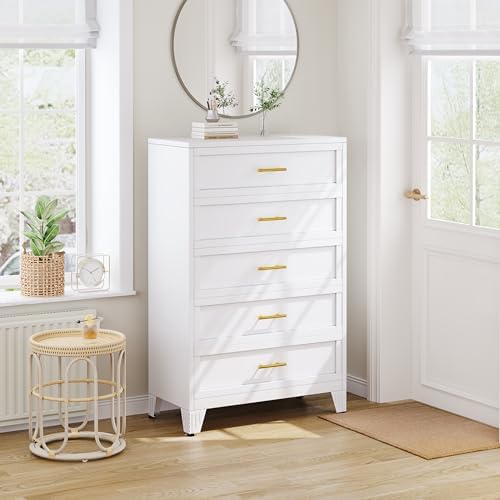 Ckzbx Metal Dresser Under Desk Metal Filing Cabinets, 53.54" H Drawer Ch...