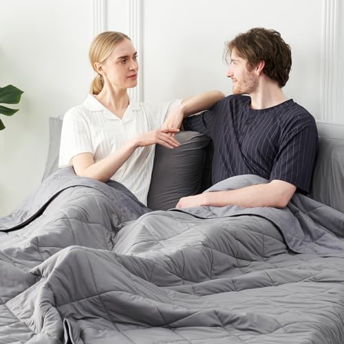 Cozy Bliss Cooling Blanket for Hot Sleepers Queen Size, Q-Max 0.45 Cooling Co...