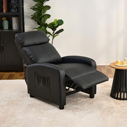 Leather Recliner Chair for Living Room, Home Theater Seating