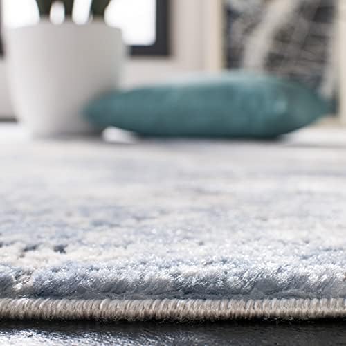 SAFAVIEH Amelia Area Rug 8'x10', Modern Grey & Blue ALA705F