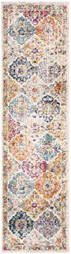 SAFAVIEH Madison Collection Runner Rug - 2'3" x 20', Cream &...