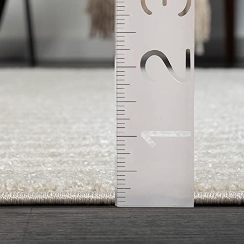 Abani Area Rug for Living Room -Nuevo 6' x 9' Beige Arch Pattern Area...