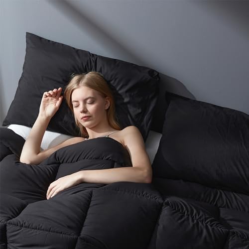 DOWNCOOL Full Size Comforter Sets -All Season Bedding Comforters with 2 Pillo...