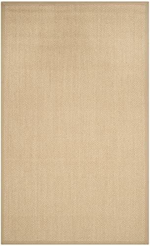 SAFAVIEH Area Rug 5x8 - Natural Fiber Collection - Maize & Linen Color, S...