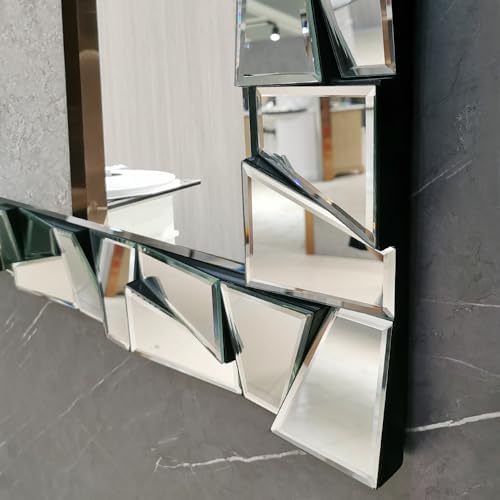 Chende Large Living Room Mirror for Decor, 44'' x 24'' Modern...