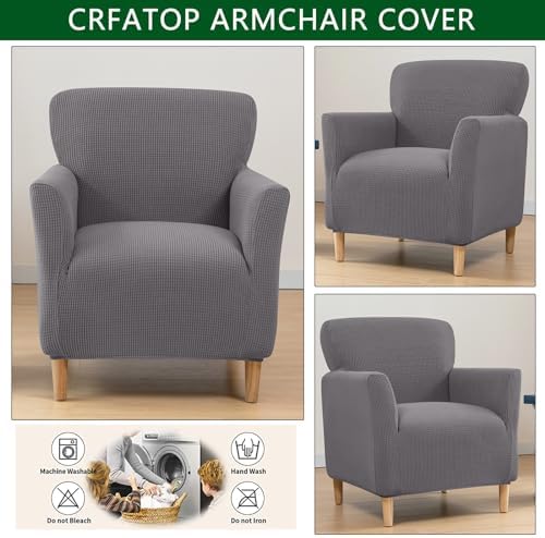CRFATOP Accent Chair Cover, Stretch Armchair Slipcover for Living Room,B10