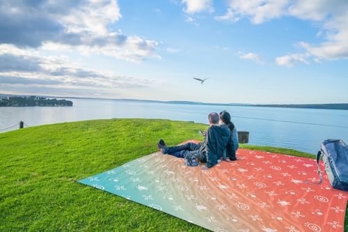 WEKAPO Beach Blanket Waterproof Sandproof Oversized Extra Large Sand Free | B...