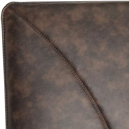Safavieh Home Collection Johannes Mid-Century Modern Antique Brown Settee