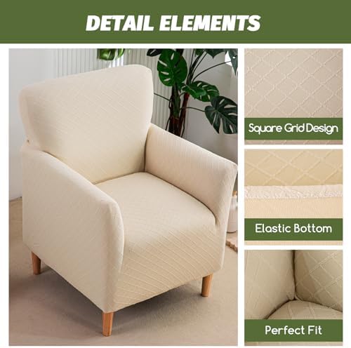 FUANGUI Banquet Armchair Slipcover Chair Covers with Arms