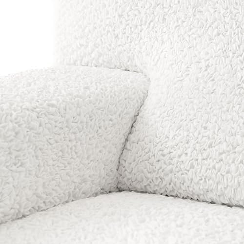 PAULATO BY GA.I.CO. Stretch Wingback Chair Slipcover 1-Piece – Bi-Elastic Win...