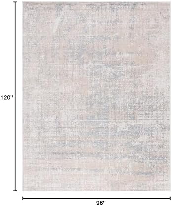 SAFAVIEH Adirondack Area Rug 8x10, Modern Large Beige & Slate ADR207B