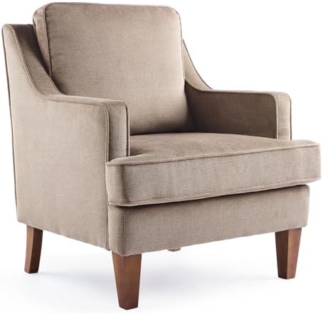 VINLI High Back Accent Chair Upholstered Armchair for Living Room, Entryway