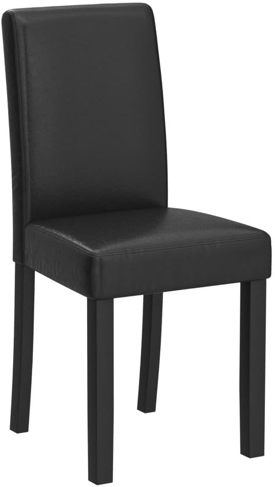 LSSPAID Dining Chairs Set of 4, PU Leather Padded Upholstered Modern Parson C...