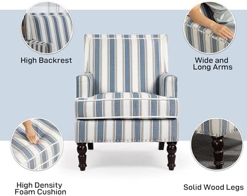 Accent Chair, Comfy Cozy Modern Mid-Century Accent Chairs