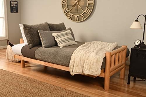 Kodiak Futons Convertible Lodge Futon Frame in Natural Finish