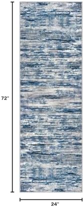 SIILOOM Set of 2, 2x3&2x6 Small Washable Area Rug Entryway Kitchen Runner