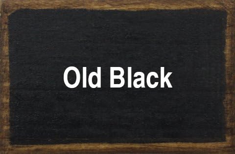 Sawdust City Wooden Bench 3ft Long (Old Black)