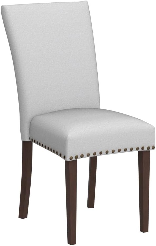 COLAMY Upholstered Parsons Dining Chairs Set of 4, Fabric Dining Room Kitchen...