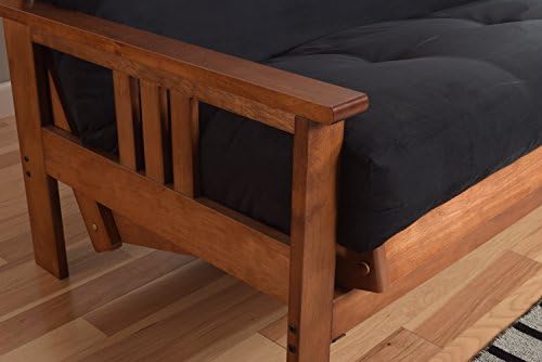Kodiak Furniture Monterey Futon Set, No Drawers, with Barbados Base and Suede...