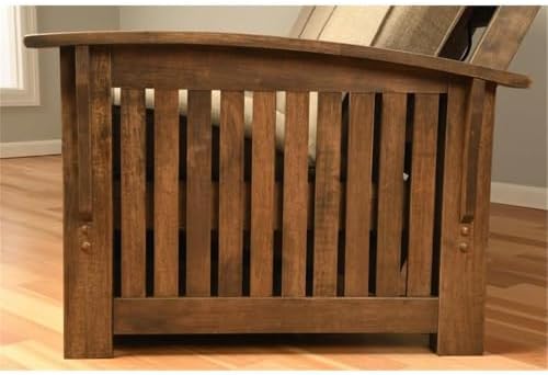 Kodiak Furniture Washington Queen Size Futon Frame with Storage Drawers - Woo...