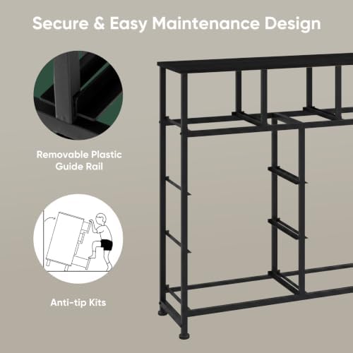 Fabric Dresser for Bedroom with 9 Drawers, Storage Tower