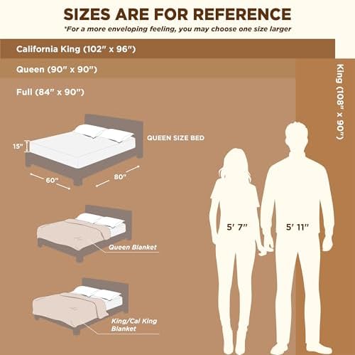 Bedsure Soft Cozy King Size Fleece Blankets for Bed Off White 108"x90"