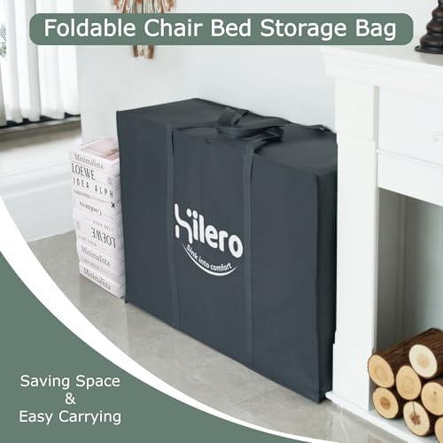 Folding Sofa Bed, Convertible Sleeper Chair Bed, Floor Sofa with Bag