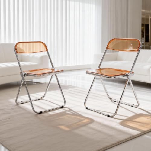 Modern Transparent Folding Chair- Acrylic Folding Chairs-Acrylic Ghost Stacka...