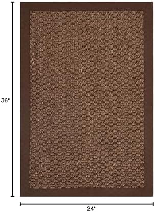 SAFAVIEH Natural Fiber Accent Rug 2'x3', Coastal Chocolate NF525D
