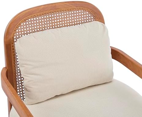 Christopher Knight Home Nadine Accent Chairs Set of 2, Wooden Club Chair, Rat...