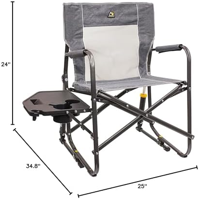 GCI Outdoor Freestyle Rocker Portable Folding Rocking Chair, Outdoor Camping ...