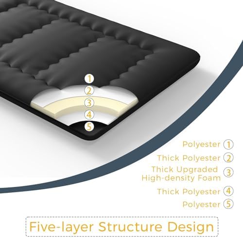 MAXYOYO 6" Extra Thick Japanese Floor Mattress Full Folding Futon Mattress
