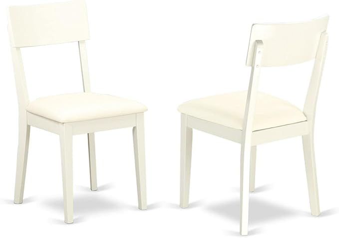 East West Furniture BOAD3-LWH-LC 3 Piece Dining Table Set for Small Spaces Co...