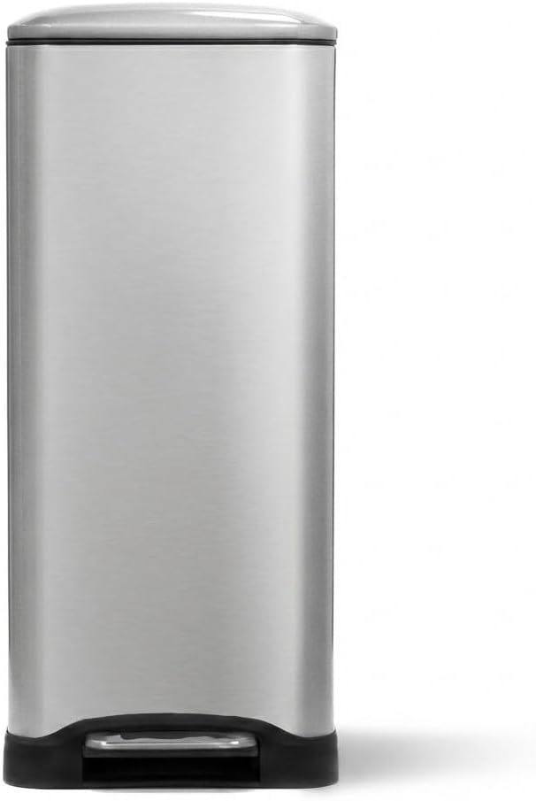 Home Zone Living 13 Gallon Slim Kitchen Trash Can