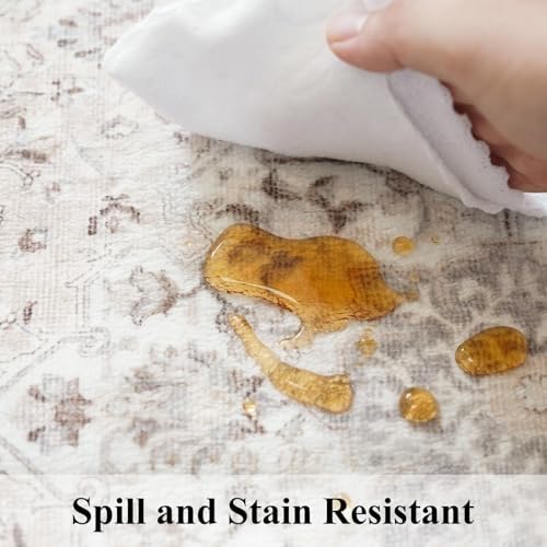 Washable Hallway 3x4 Floor Mats: Farmhouse Non-Slip Kitchen Sink Area Rug Wat...