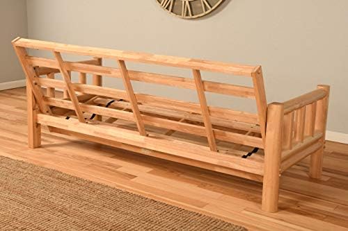 Kodiak Futons Convertible Lodge Futon Frame in Natural Finish