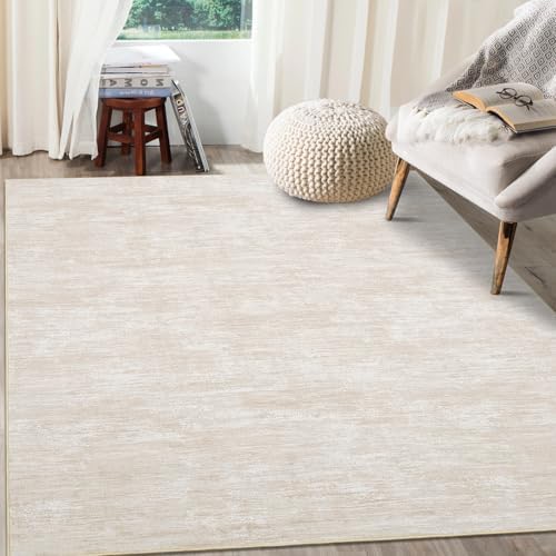 RUGSREAL Living Room Area Rug 9x12 Machine Washable Rug Non-Slip Stain Resist...