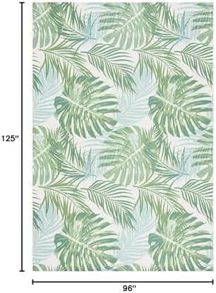 SAFAVIEH Washable Rug Outdoor Barbados Collection - 8' x 10'5", ...