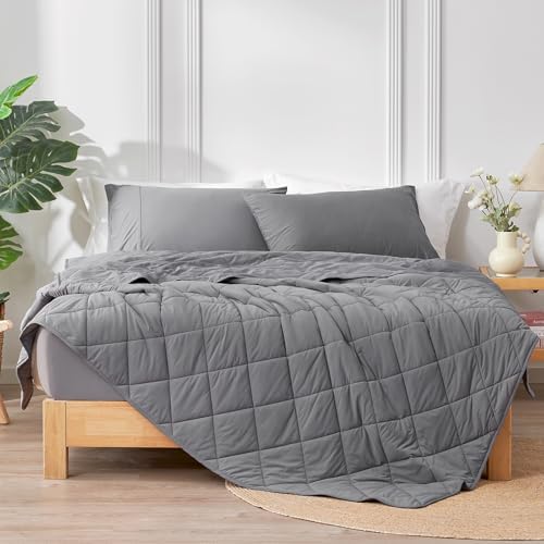 Cozy Bliss Cooling Blanket for Hot Sleepers Queen Size, Q-Max 0.45 Cooling Co...